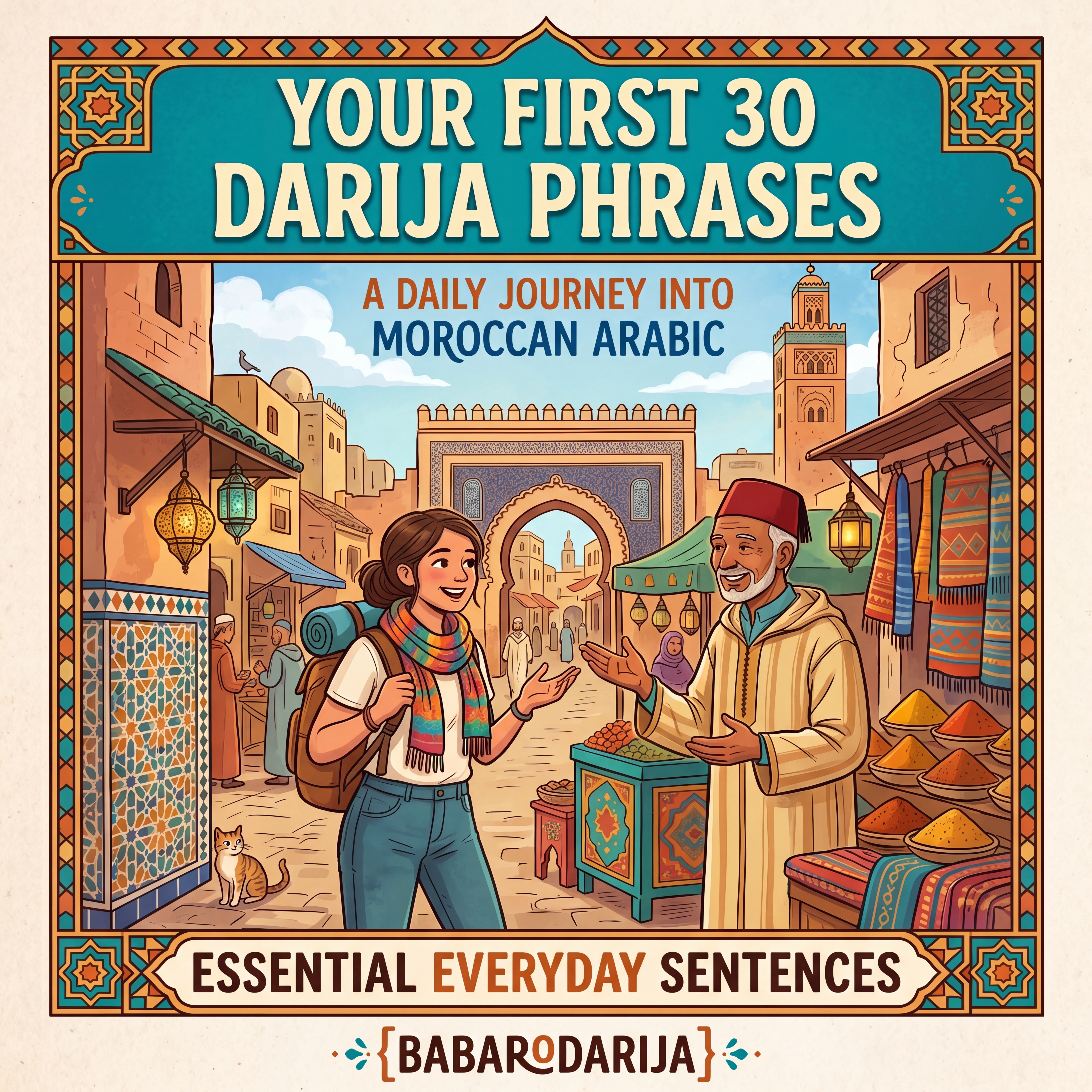 Your First 30 Darija Phrases